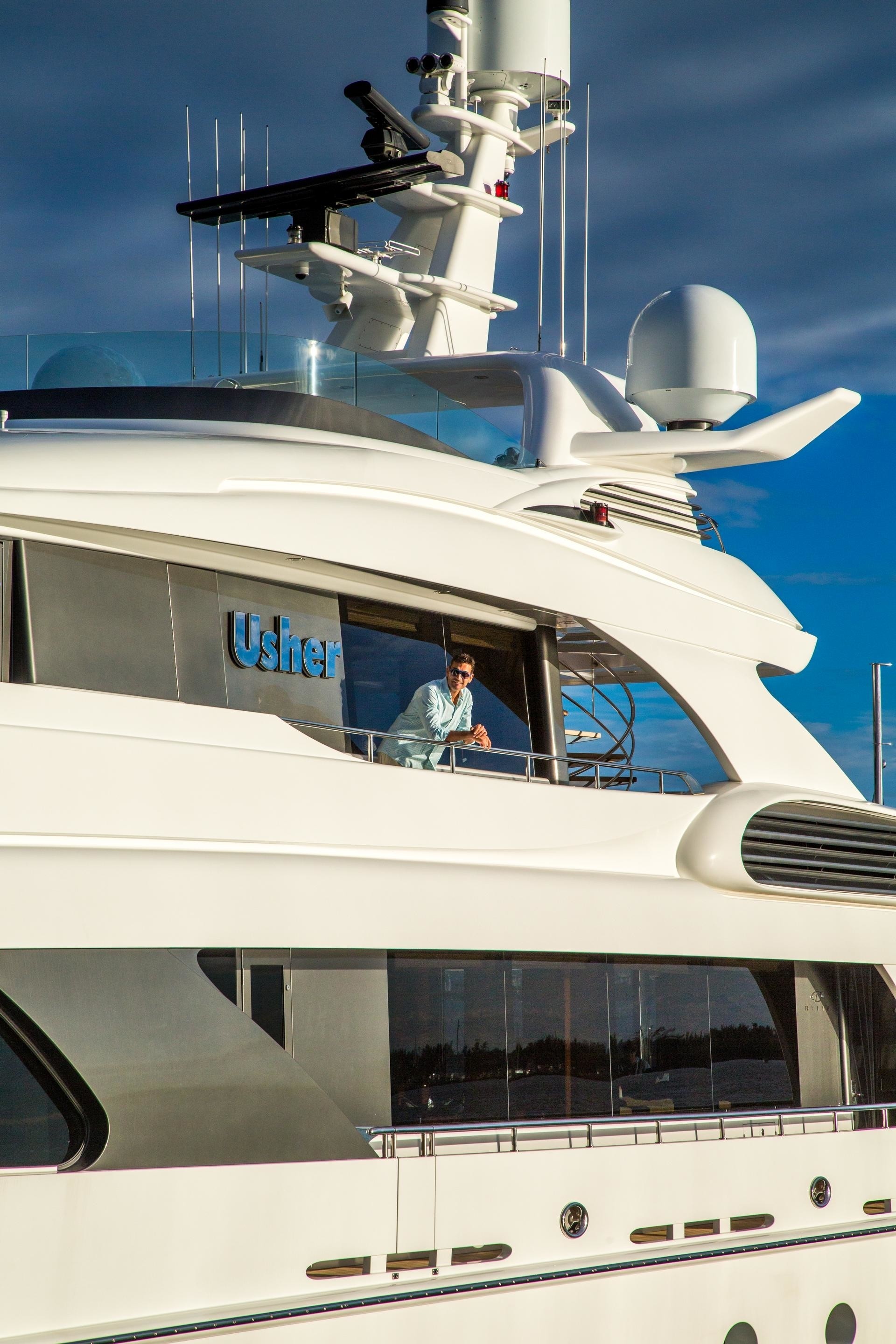 USHER Yacht Charter Details, Delta Marine CHARTERWORLD Luxury Superyachts